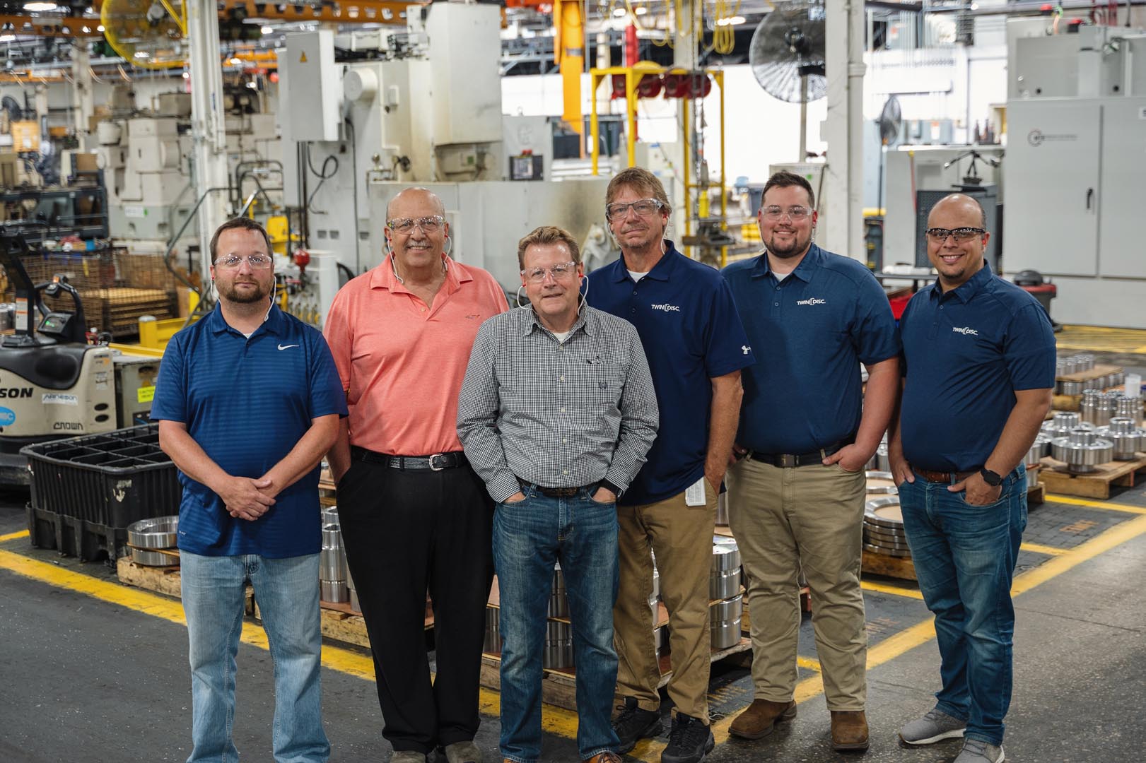 TWIN DISC Production Team Photography